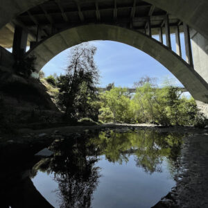 Light Painting at the Pasadena Bridge