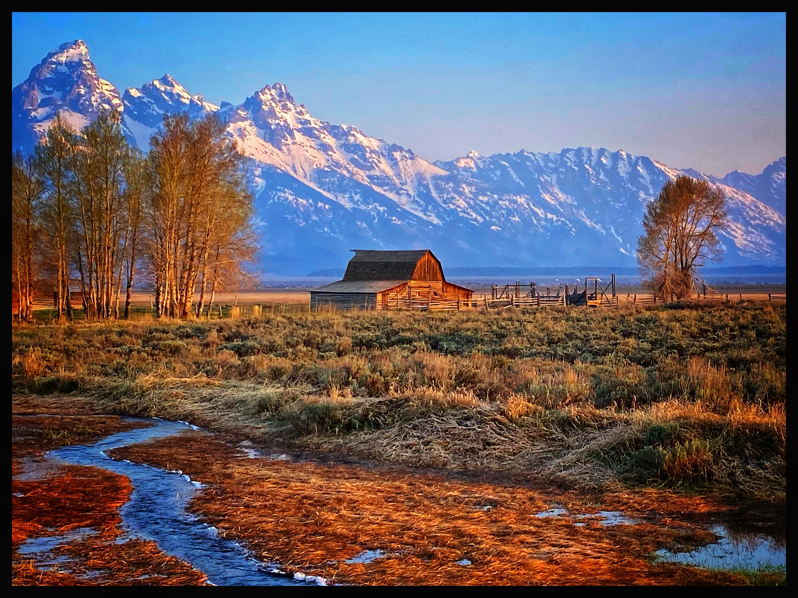 Spring in Yellowstone National Park & The Tetons